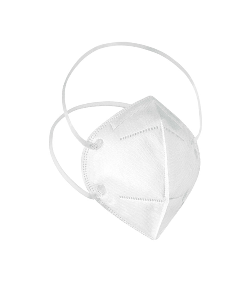Respirador descartável PFF2 (S) sem válvula com registro ANVISA. Conforto e proteção eficaz contra riscos biológicos, ideal para uso hospitalar